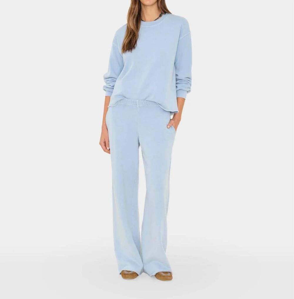NEW XIRENA emmette terry sweatpants in seasalt blue